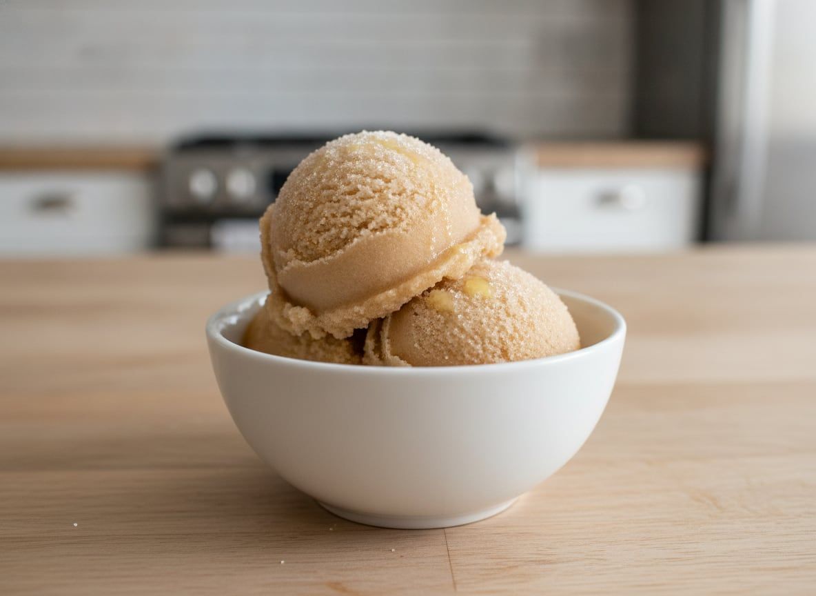 Apple Cider Sorbet