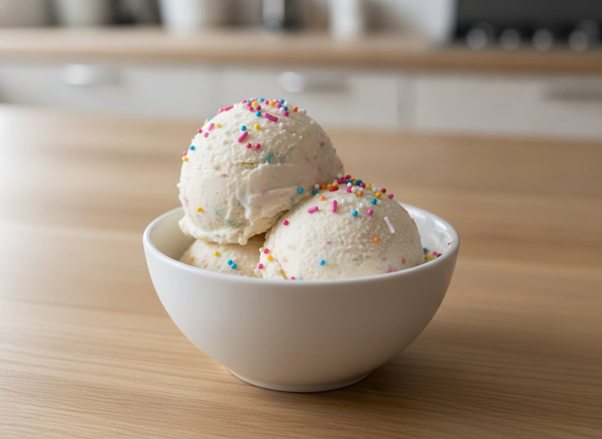 Birthday Cake Frozen Yoghurt