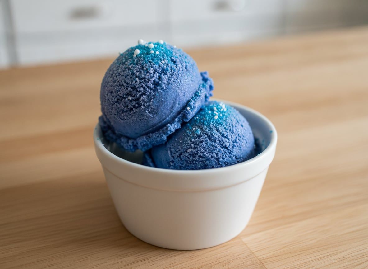 Blue Raspberry Freeze Cup Sorbet
