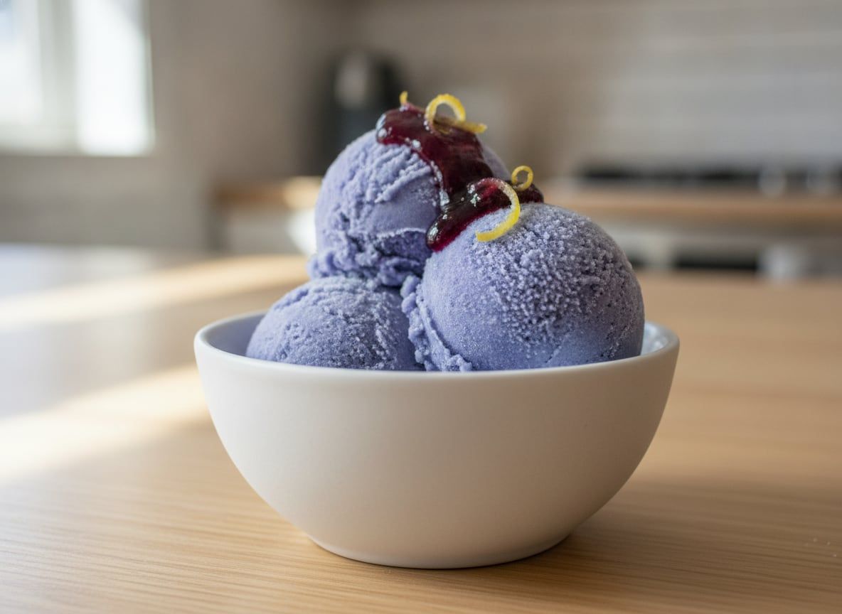 Blueberry Lemonade Italian Ice