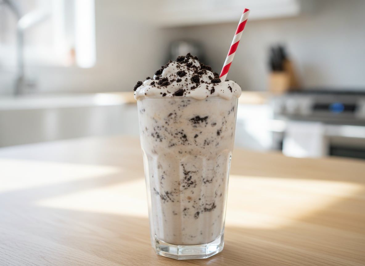 Boozy Cookies n' Cream Milkshake
