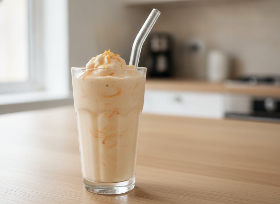 Boozy Orange Cream Milkshake