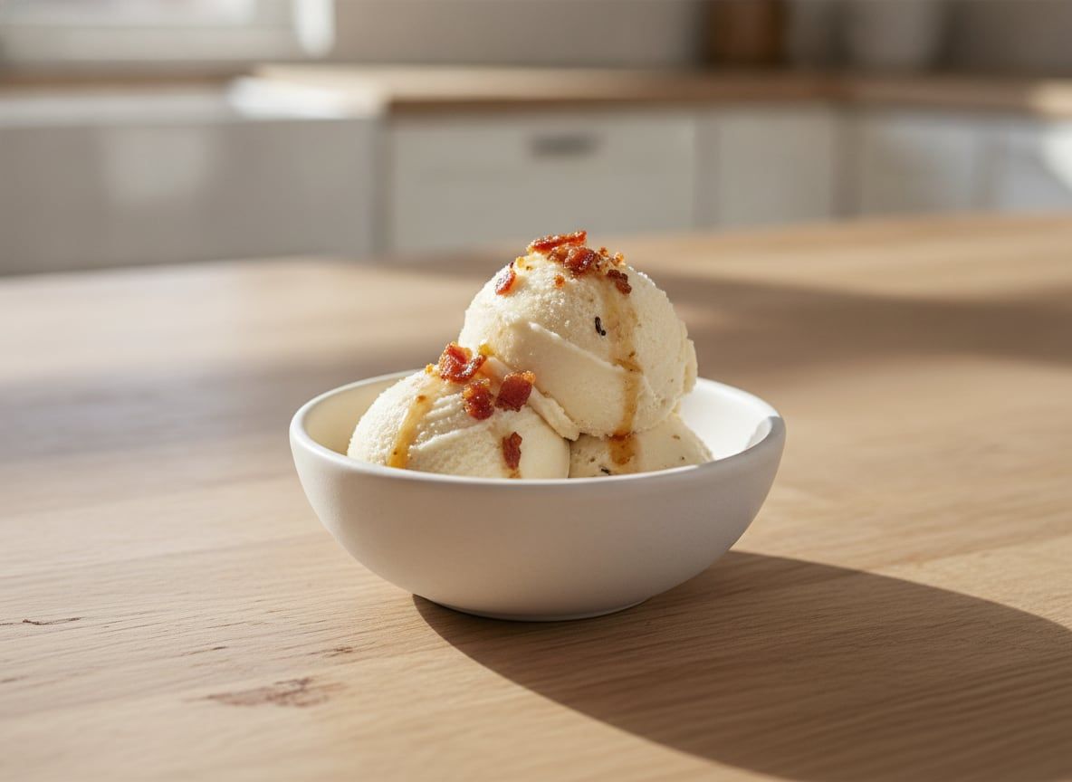 Bourbon Bacon Gelato