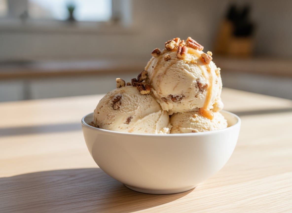 Brown Butter Pecan Ice Cream