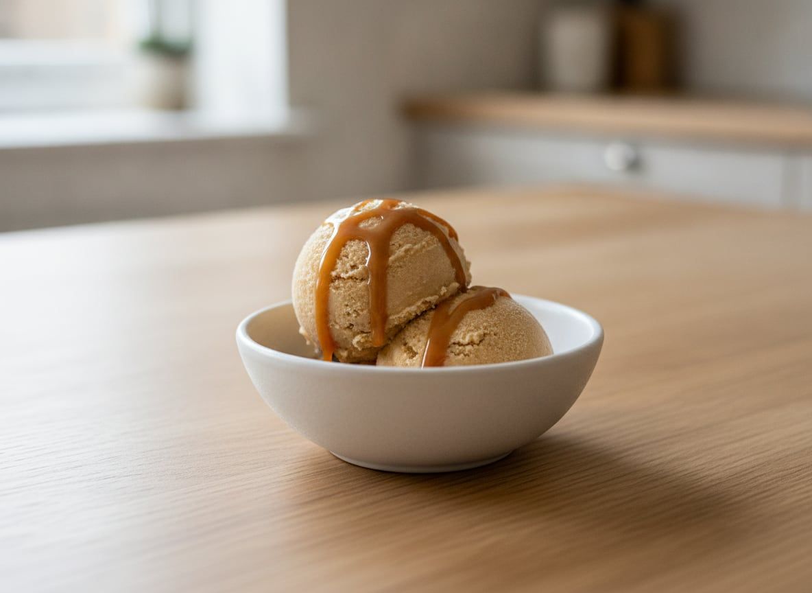 Caramel Corn Gelato