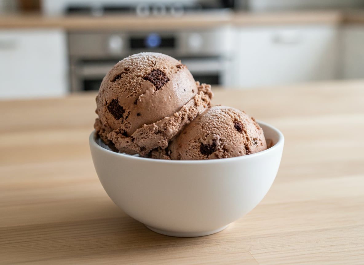Chocolate Brownie Chunk Ice Cream