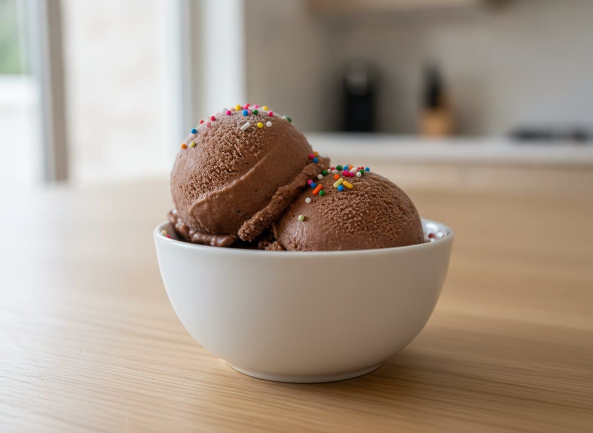 Chocolate Cake Batter Protein Soft Serve