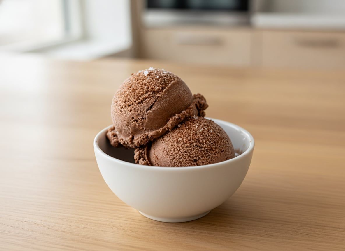 Chocolate Condensed Milk Ice Cream