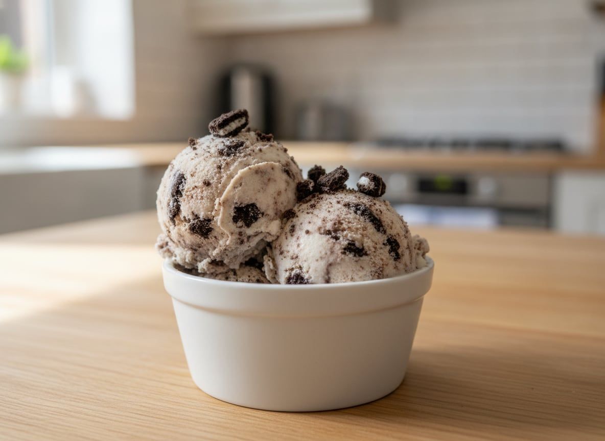 Chocolate Cookies and Cream Ice Cream