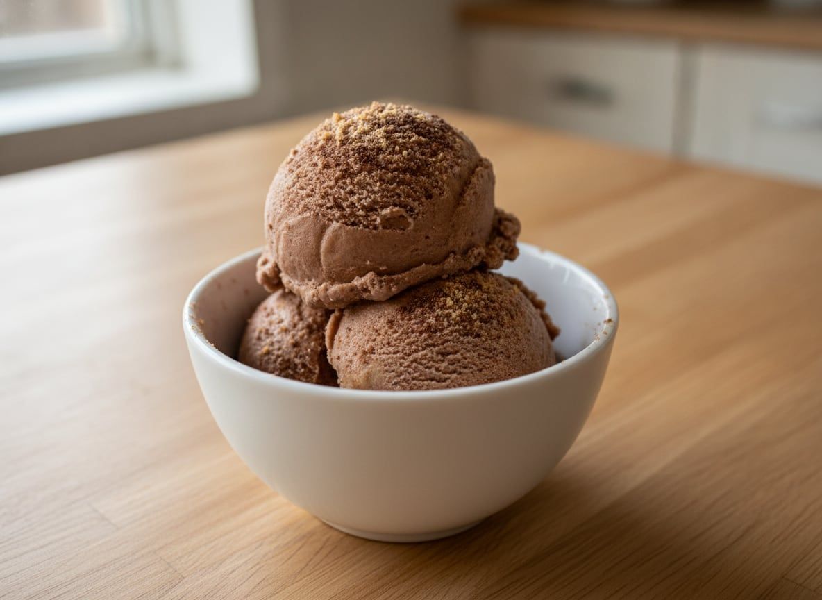 Chocolate Peanut Butter Protein Ice Cream