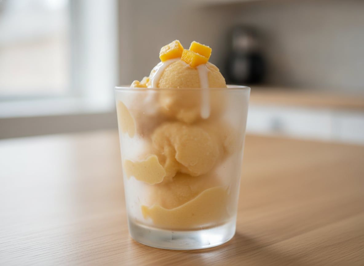 Coconut Mango Frozen Treat