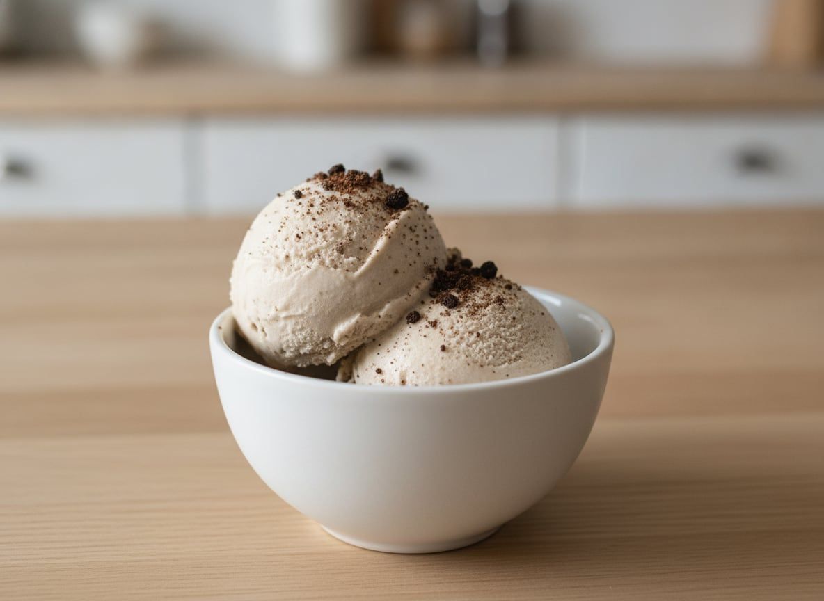 Coffee & Chocolate Sandwich Cookie Soft Serve