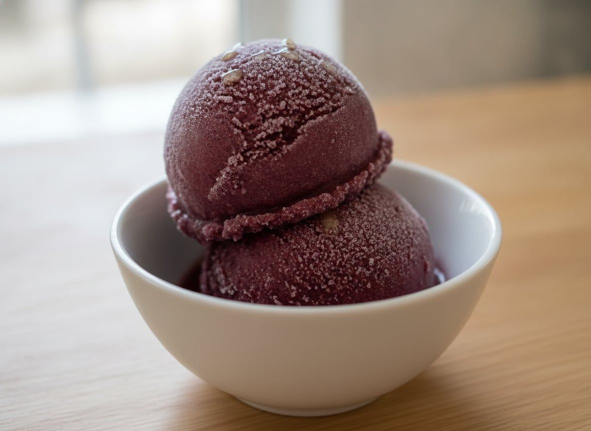 Concord Grape Sorbet