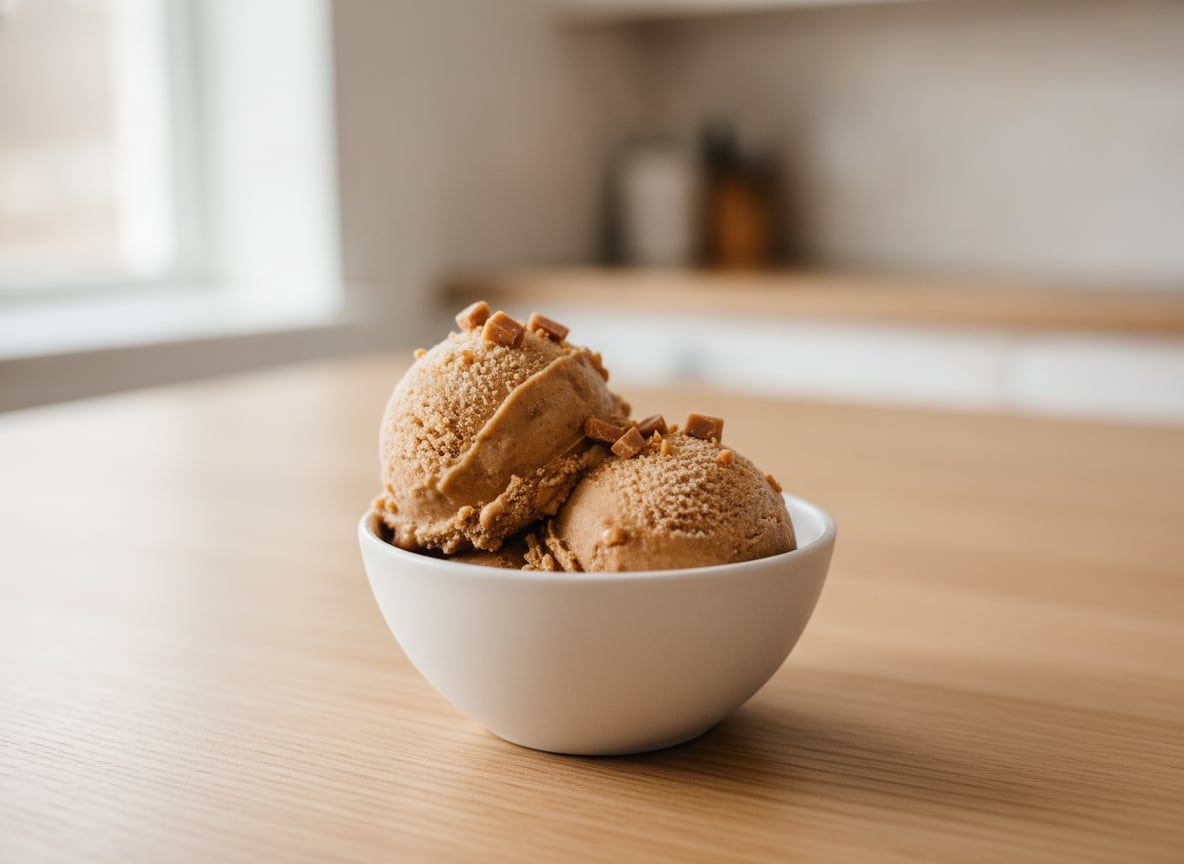 Dairy-Free Caramel Ice Cream