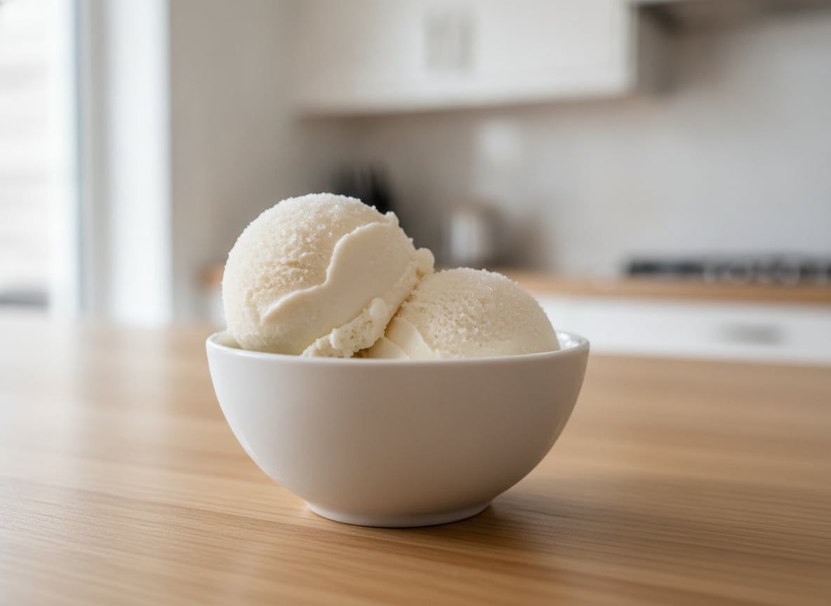 Dairy-Free Vanilla Coconut Ice Cream