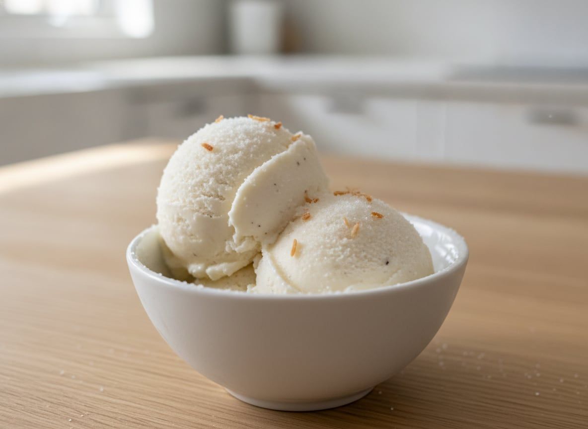 Dairy-Free Vanilla Coconut Ice Cream