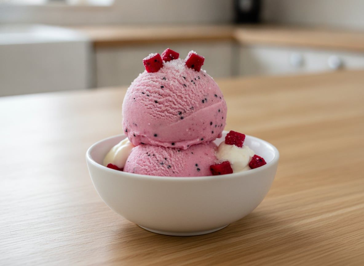 Dragon Fruit Soft Serve