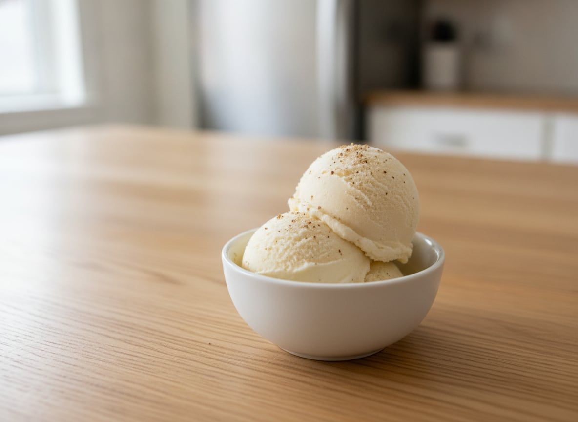 Eggnog Soft Serve