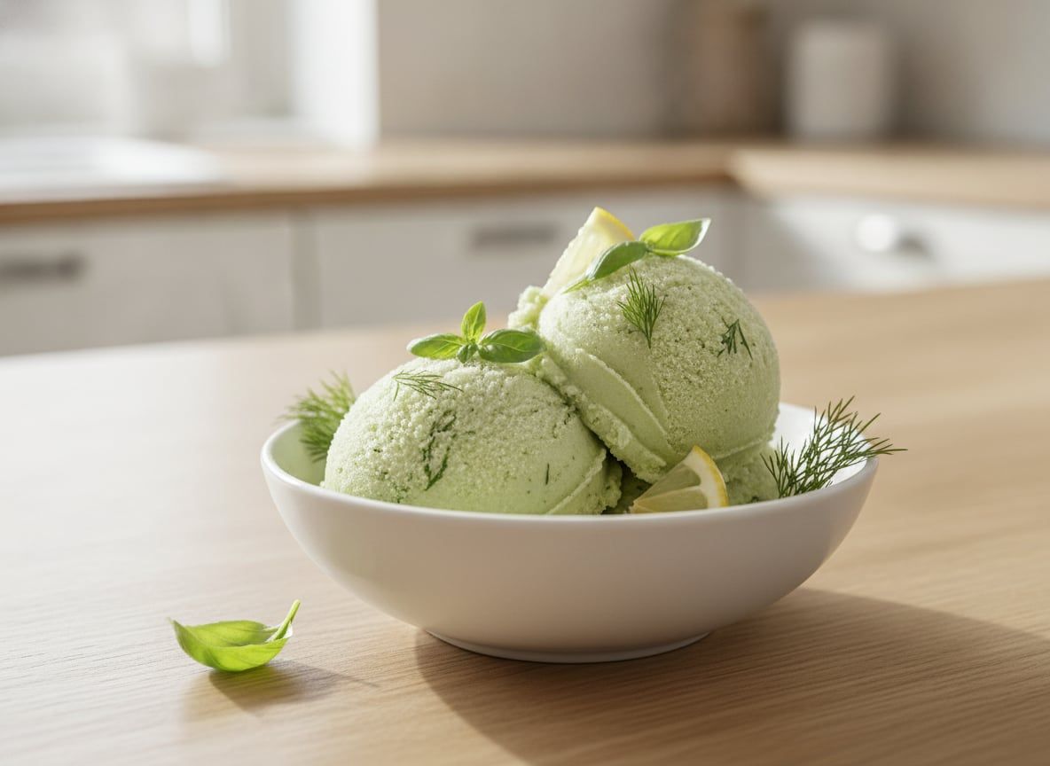 Fresh Herb Sorbet