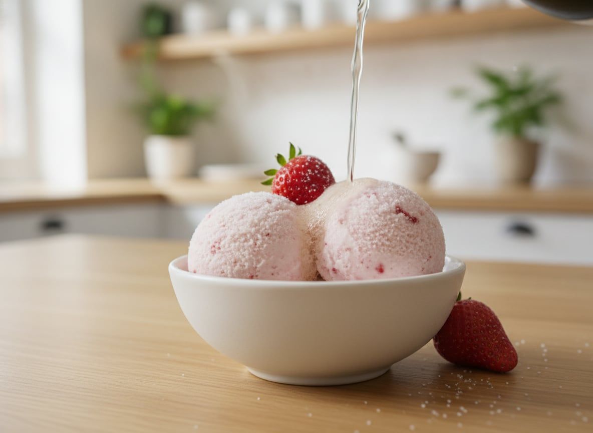 Frozen Champagne Cocktail