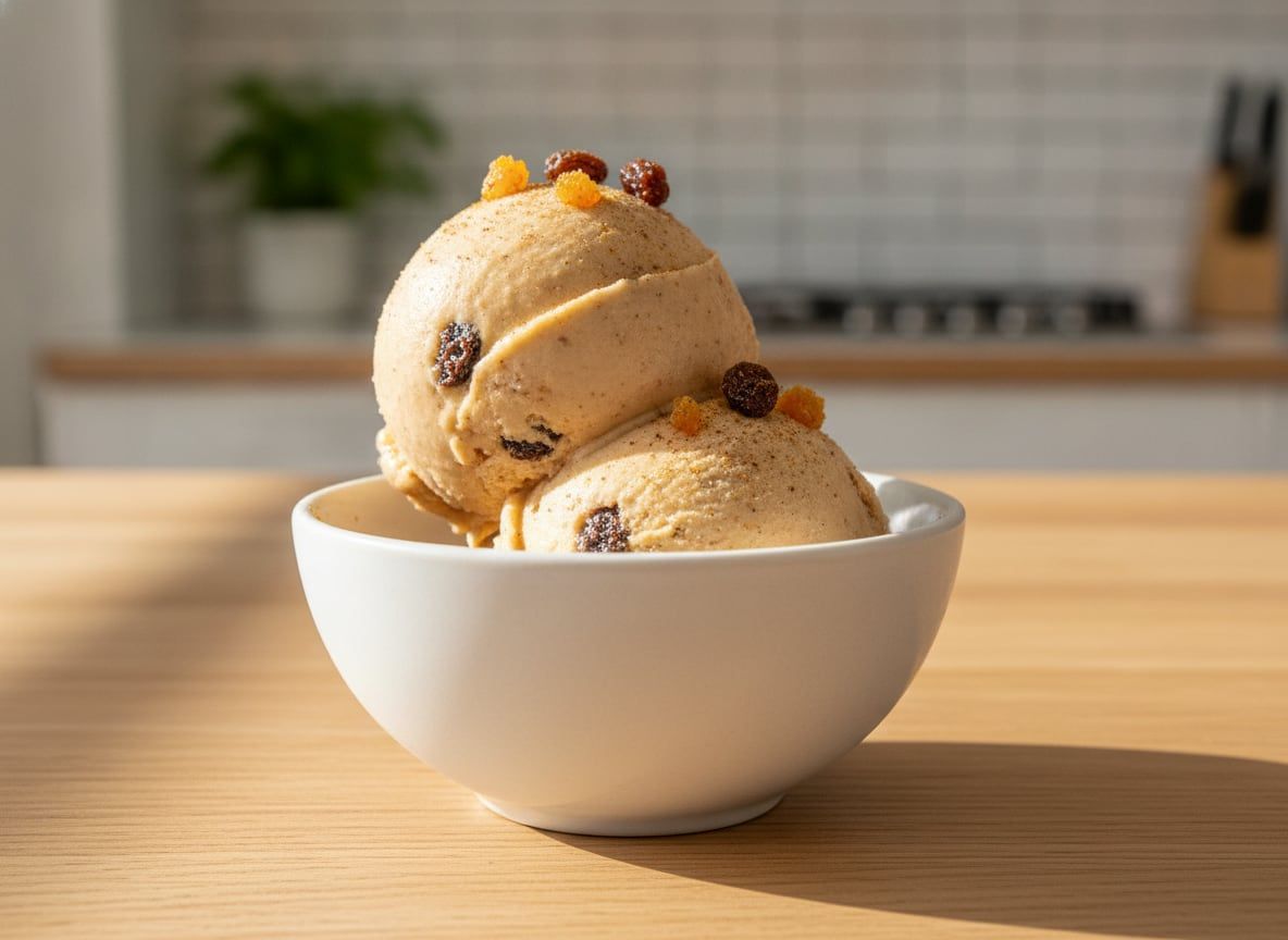 Hot Cross Bun Gelato