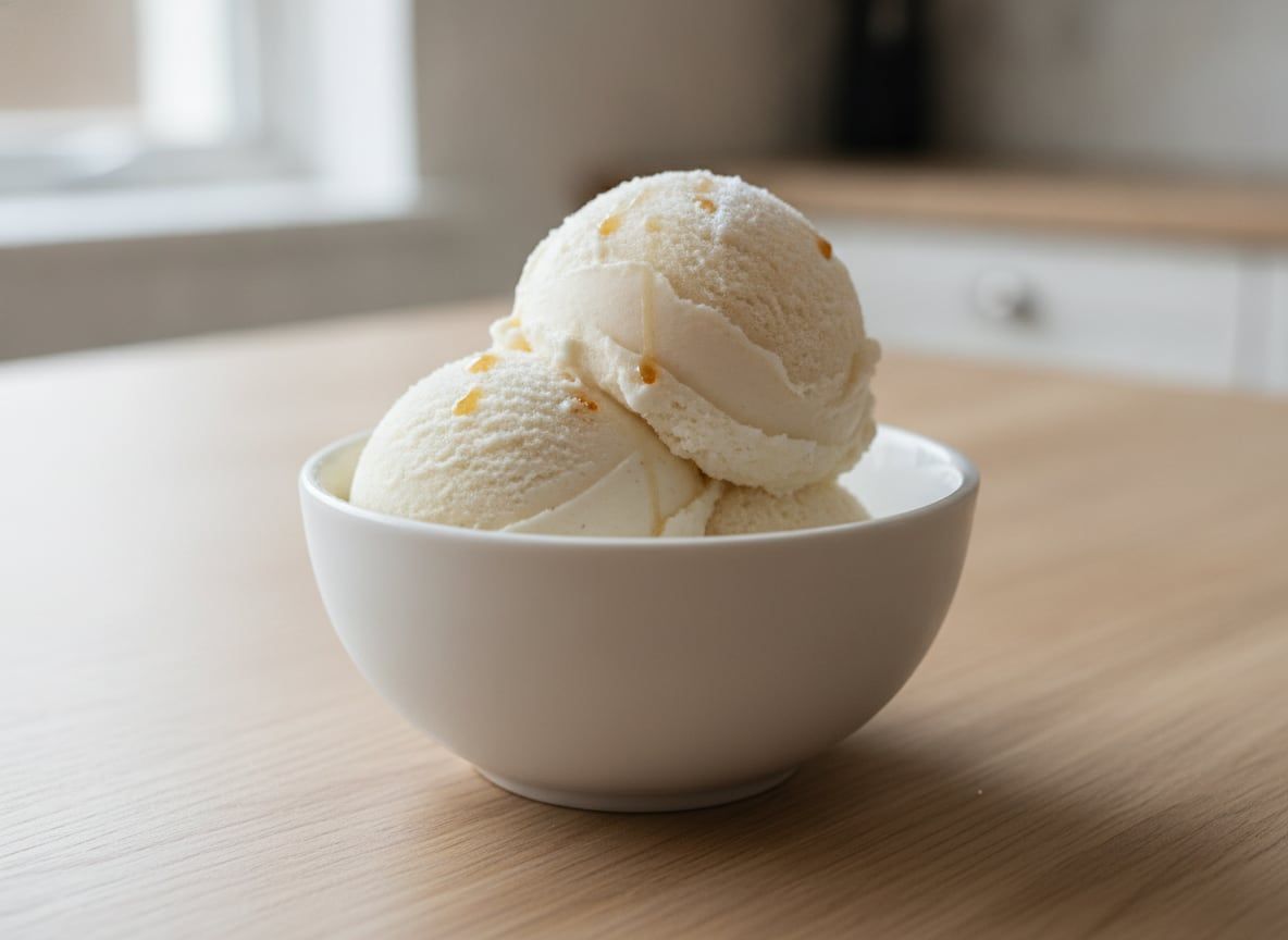 Low-Carb Vanilla Ice Cream