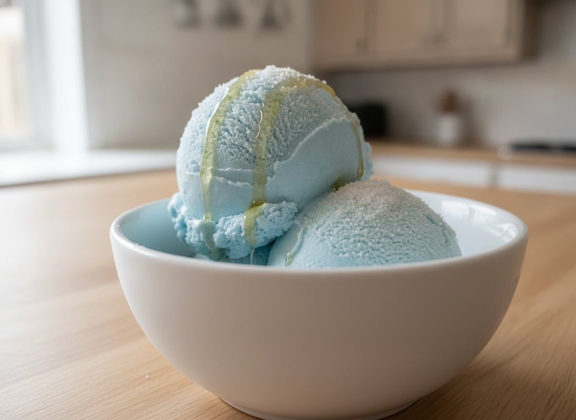 Lite Blue Raspberry Ice Cream