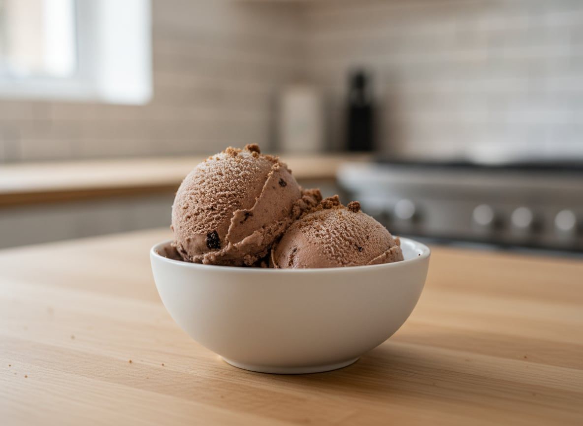 Lite Chocolate Cookie Ice Cream