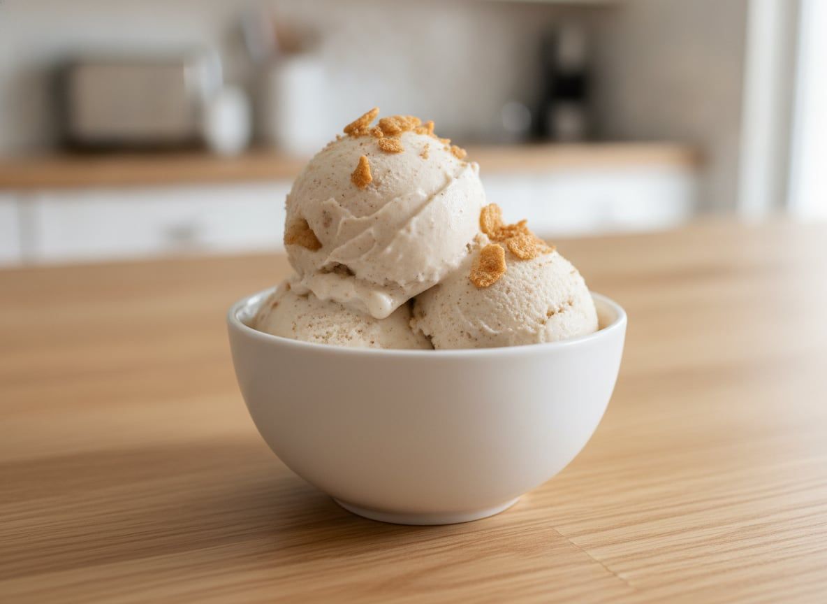 Lite Cinnamon Crunch Apple Pie Nice Cream