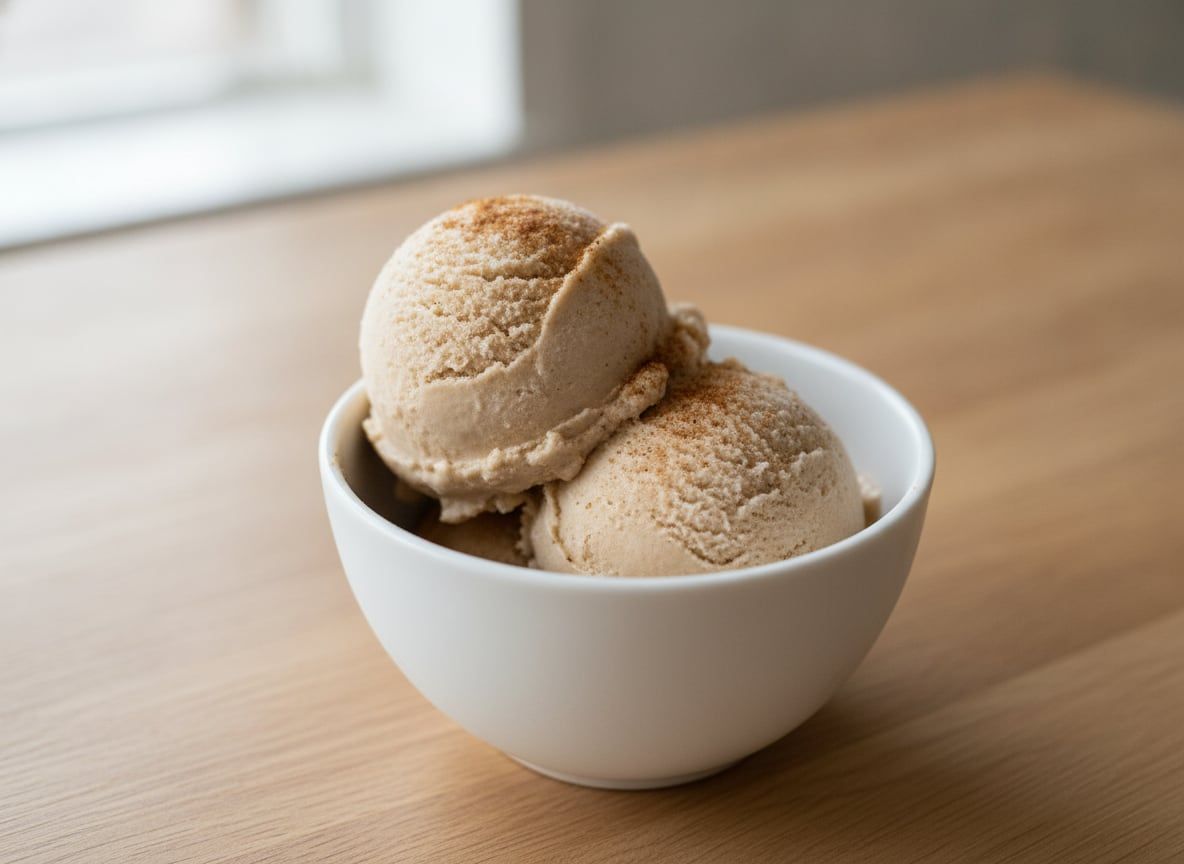 Lite Gingerbread Ice Cream