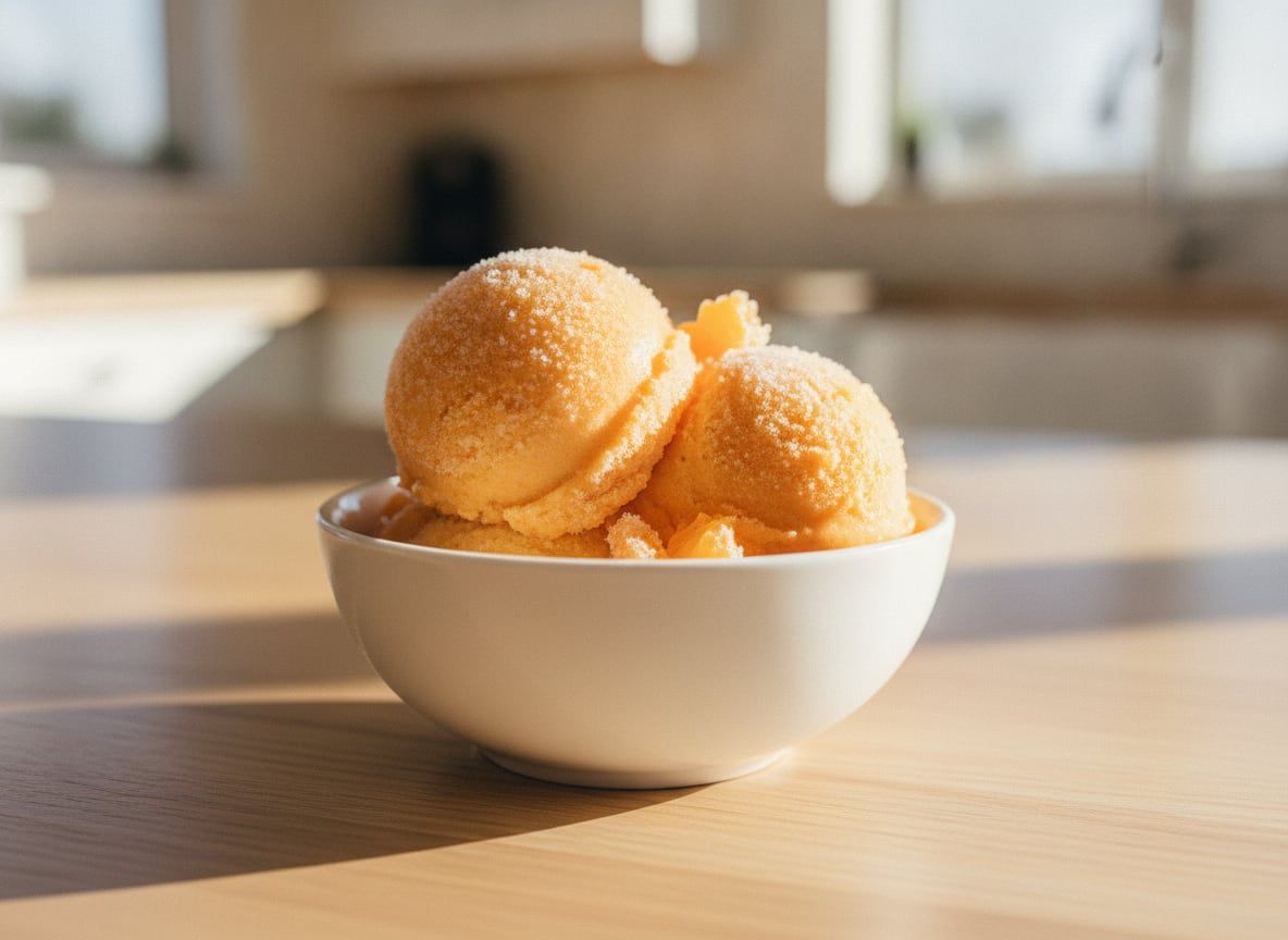 Mandarin Orange Sorbet