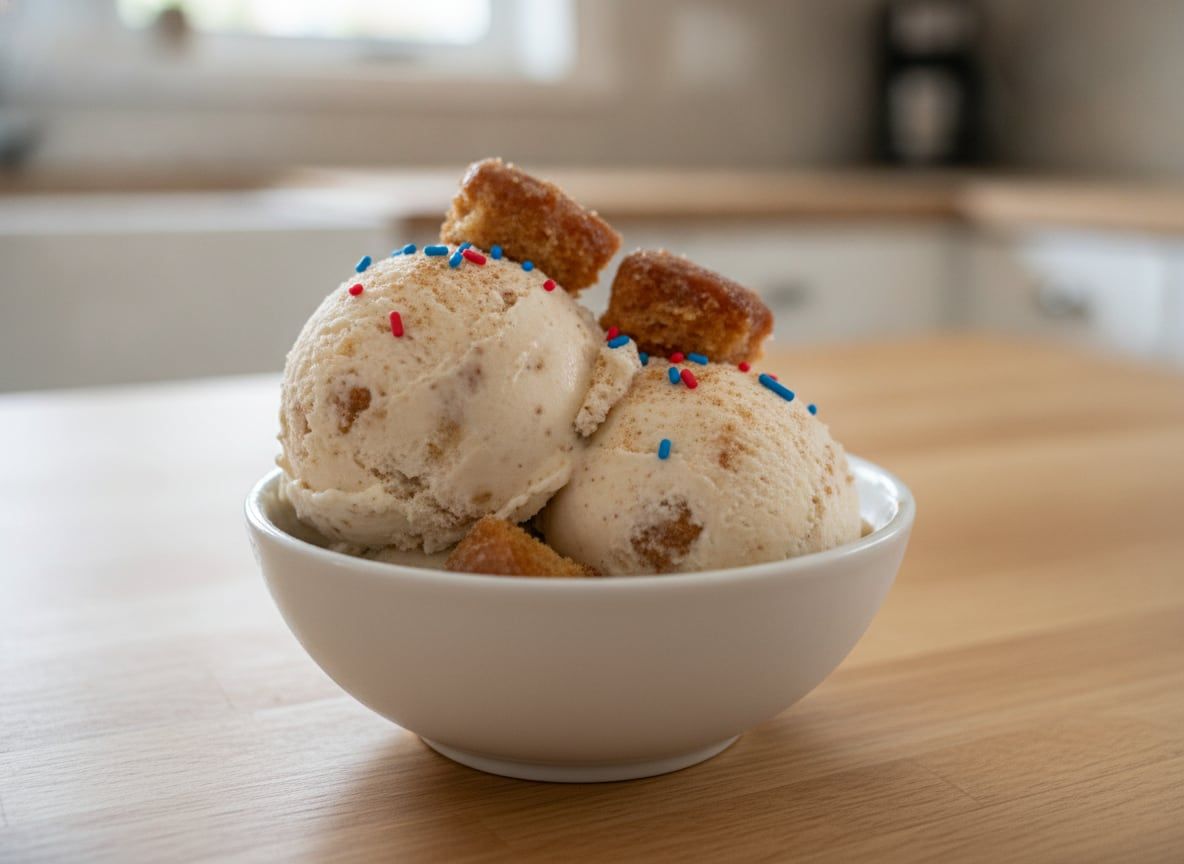 New England Apple Cider Doughnut Ice Cream