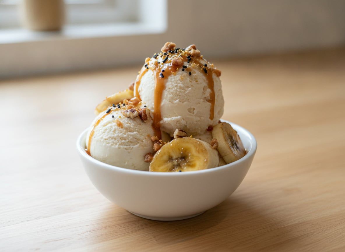 New Orleans Bananas Foster Ice Cream