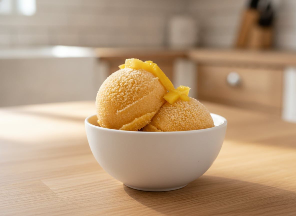 One-Ingredient Fruit Sorbet