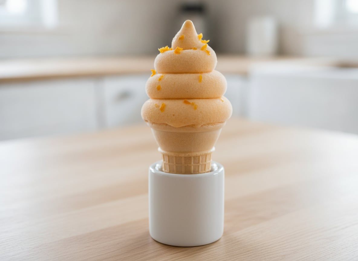 One-Ingredient Orange Fruit Whip