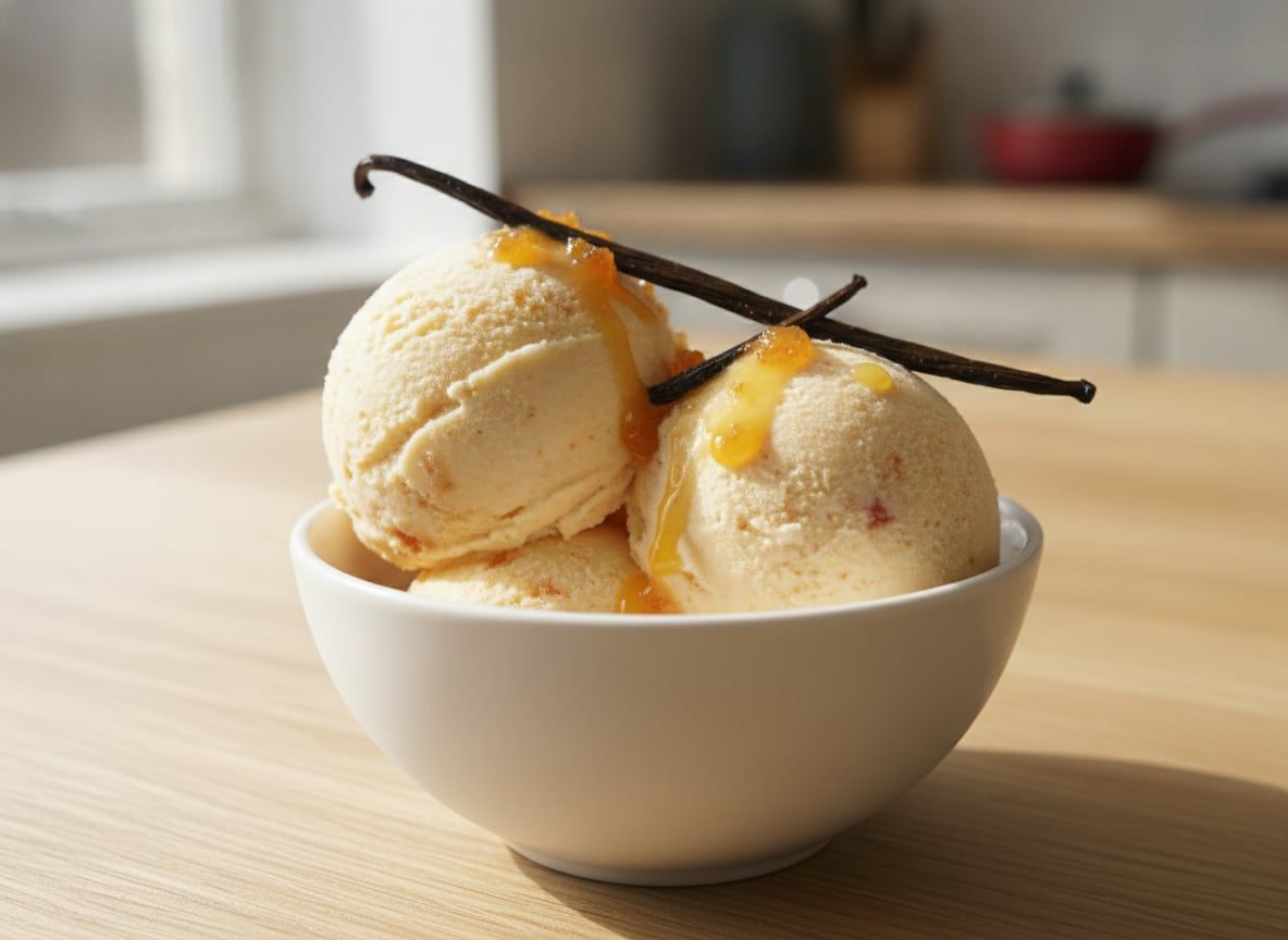 Orange Cream Frozen Yoghurt