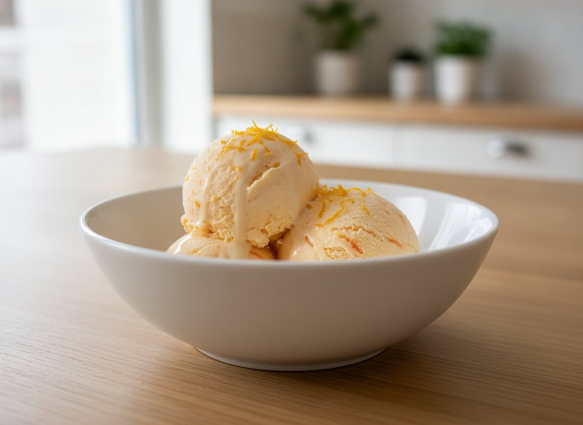 Orange Cream Ice Cream