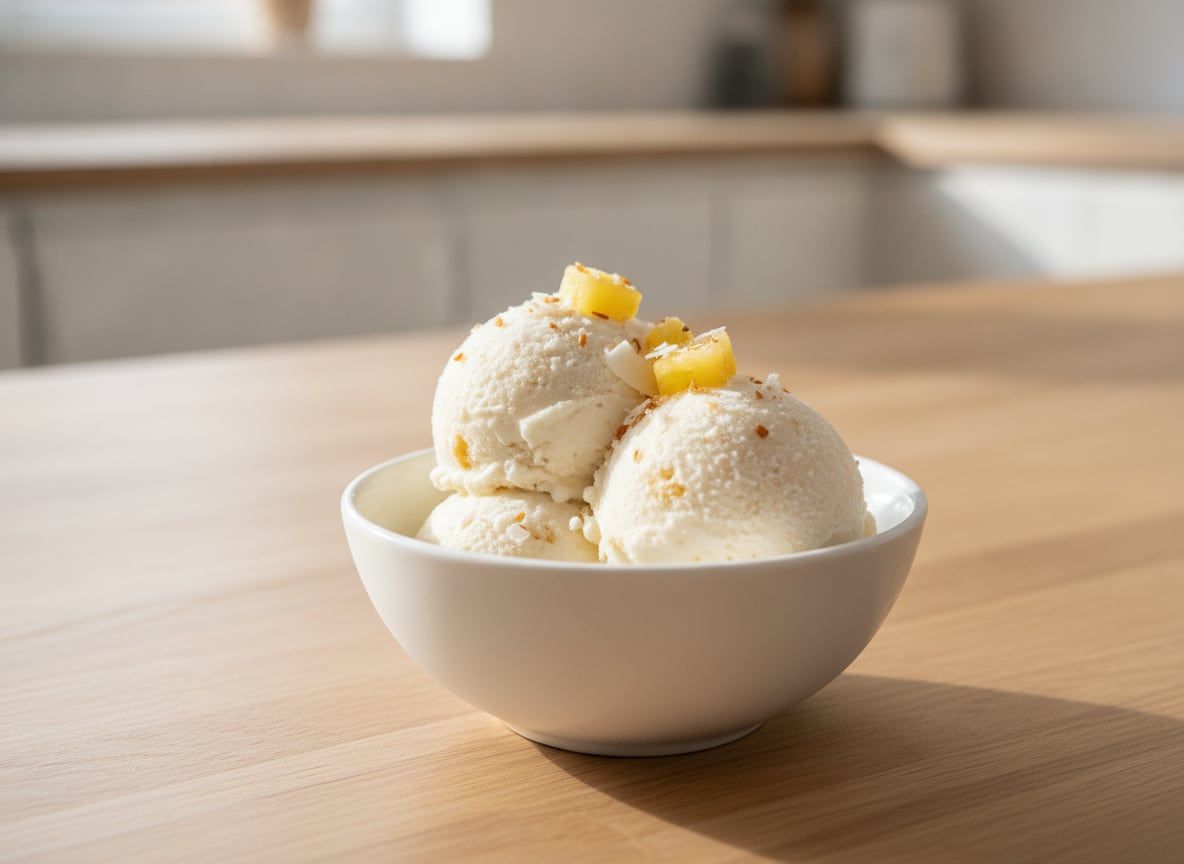 Piña Colada Frozen Yoghurt
