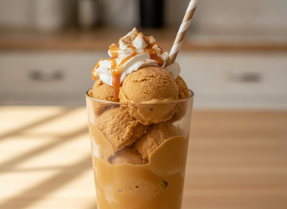 Pumpkin Spice Frappe