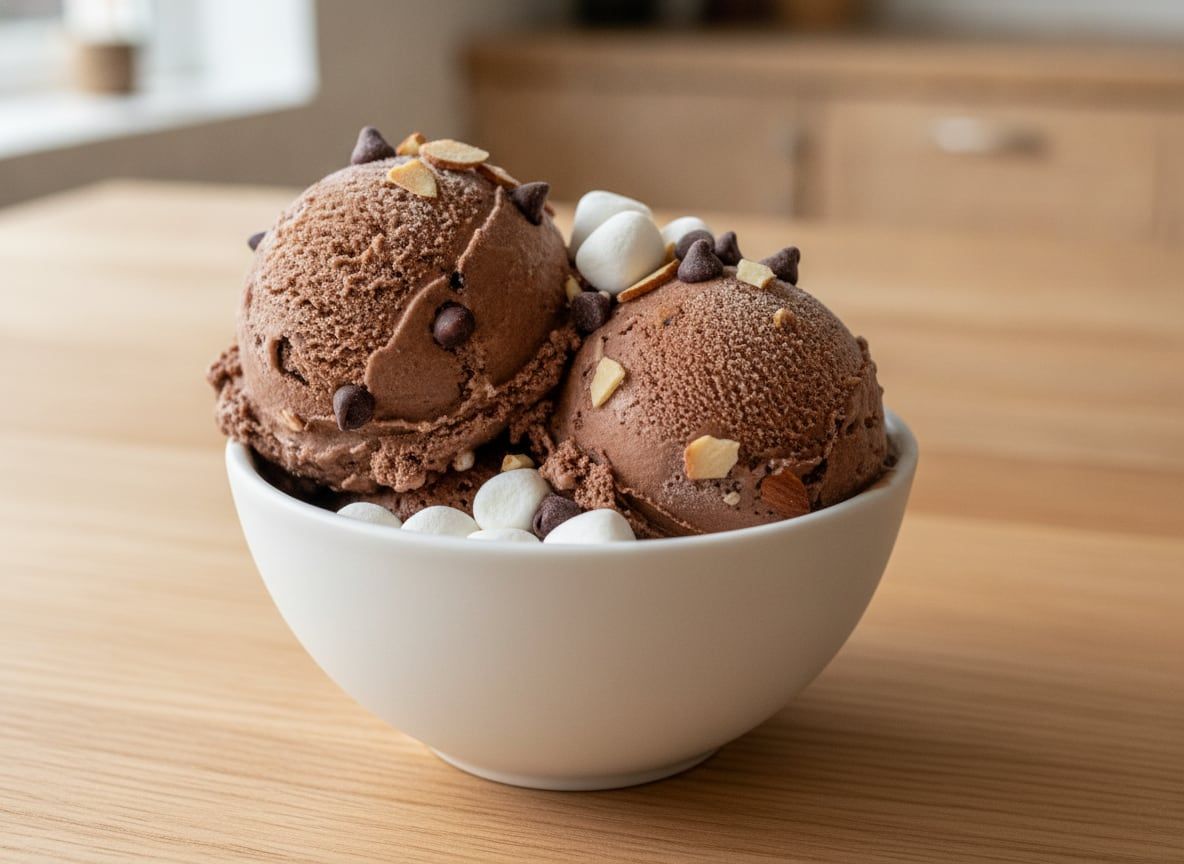 Rocky Road Ice Cream