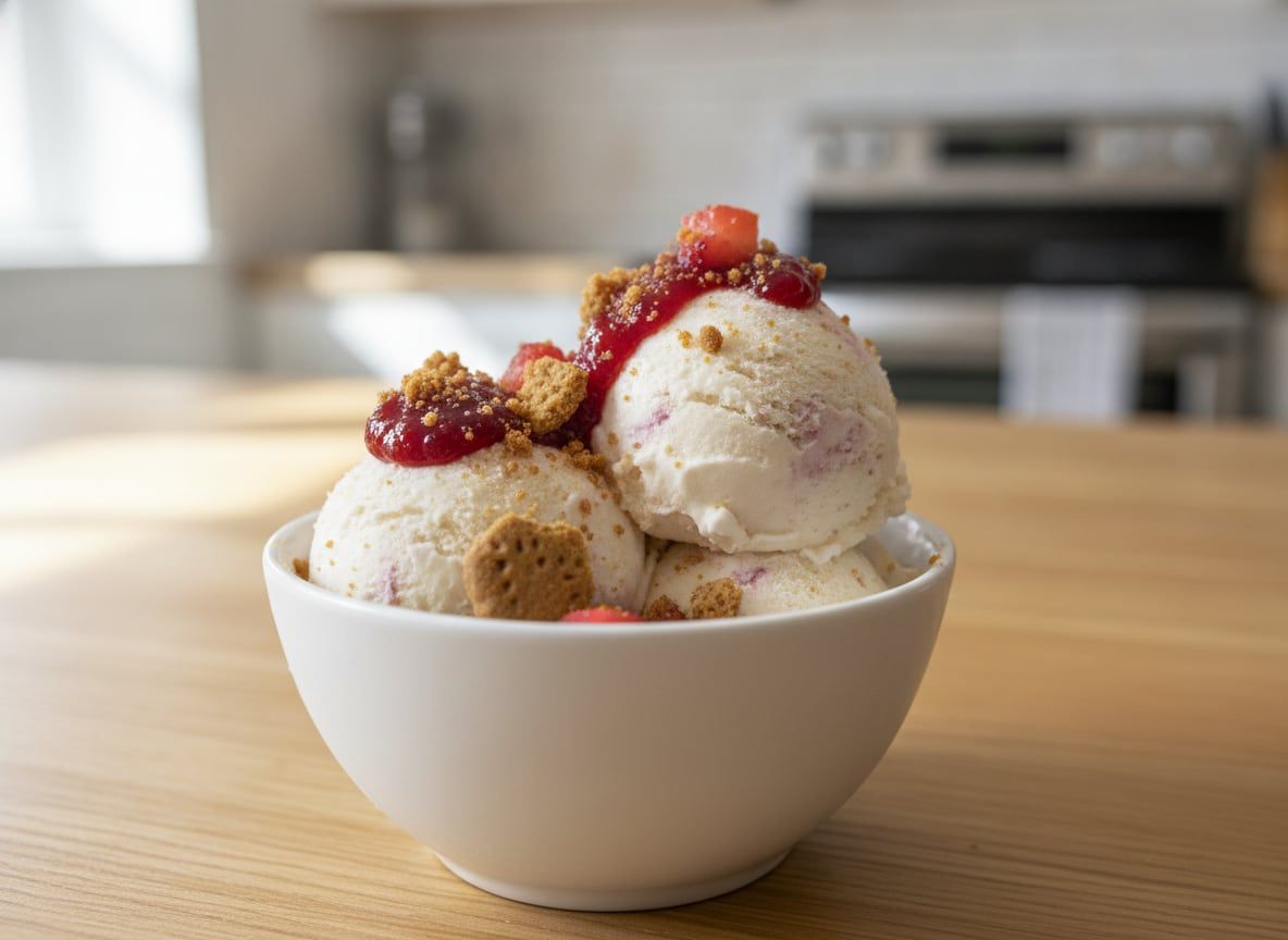 Strawberry Cheesecake Ice Cream