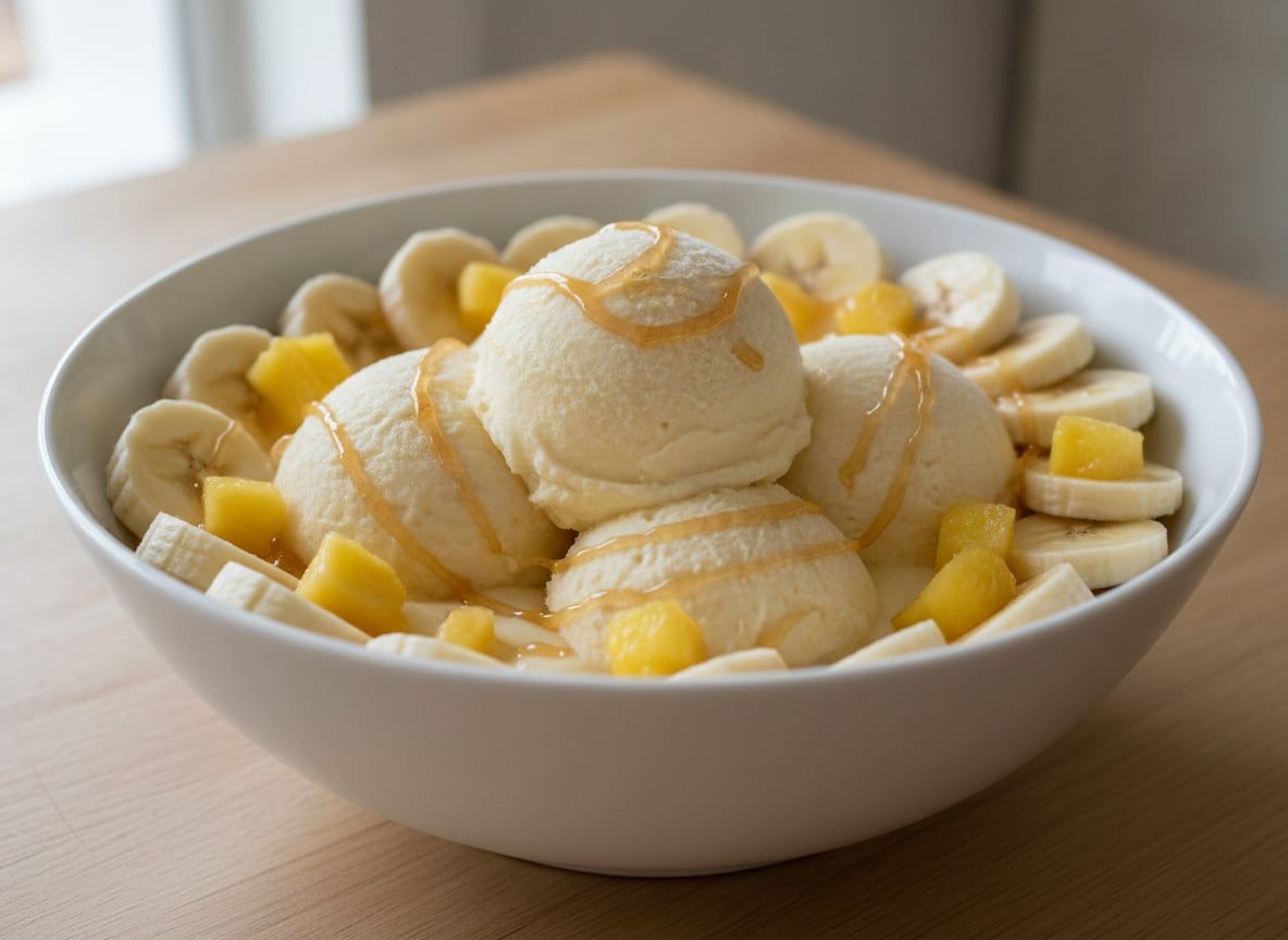 Tropical Banana Smoothie Bowl