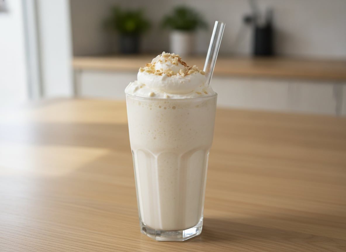 Vegan Coconut Cashew Milkshake