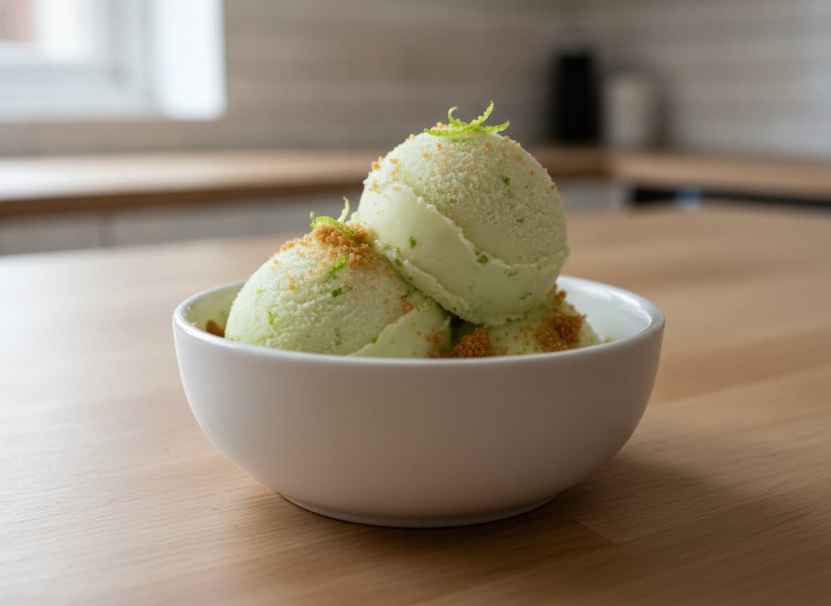 Vegan Key Lime Sorbet