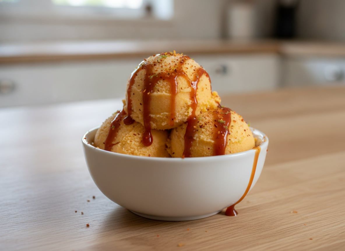 Vegan Mangoneada Sorbet