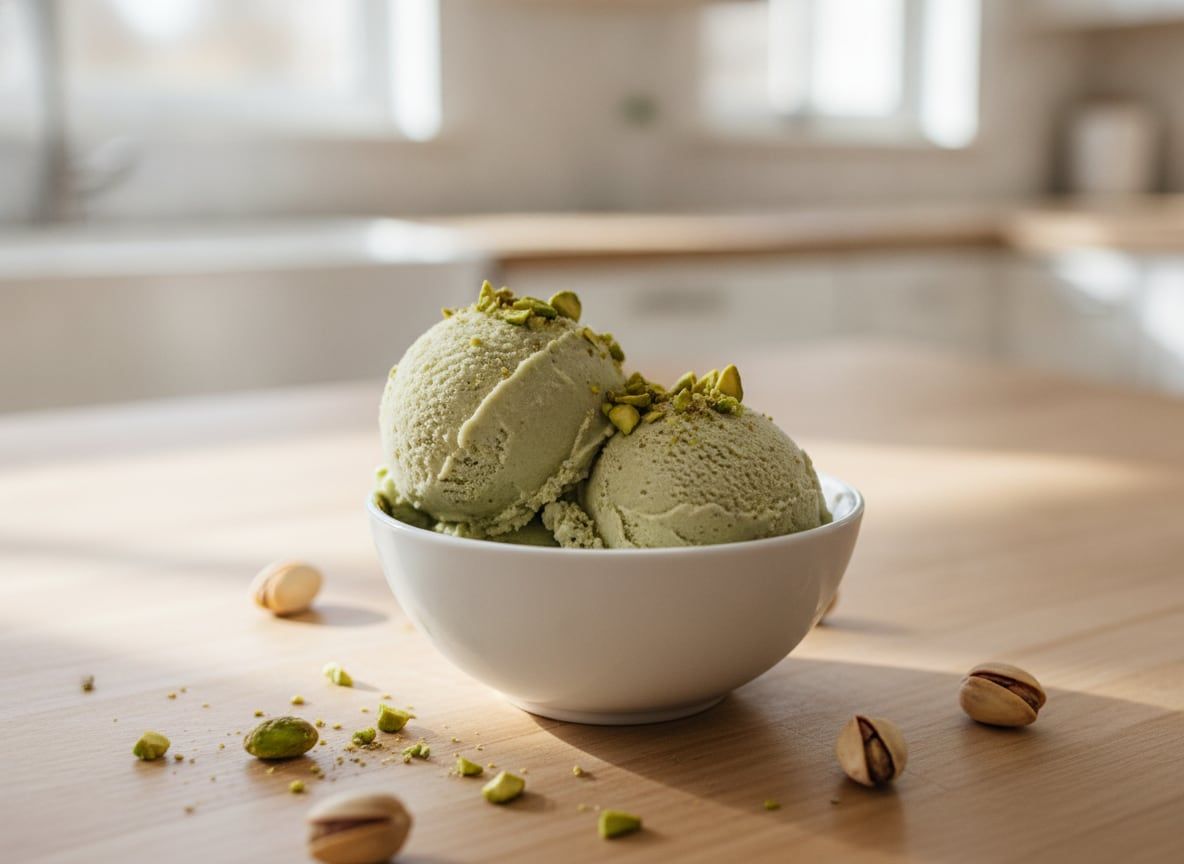 Vegan Pistachio Ice Cream