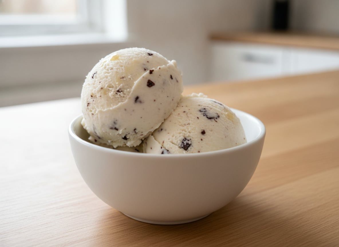 Vegan Stracciatella Ice Cream